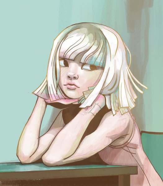 Мэдди Зиглер арт