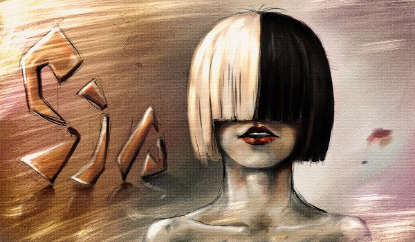 Сиа рисунок