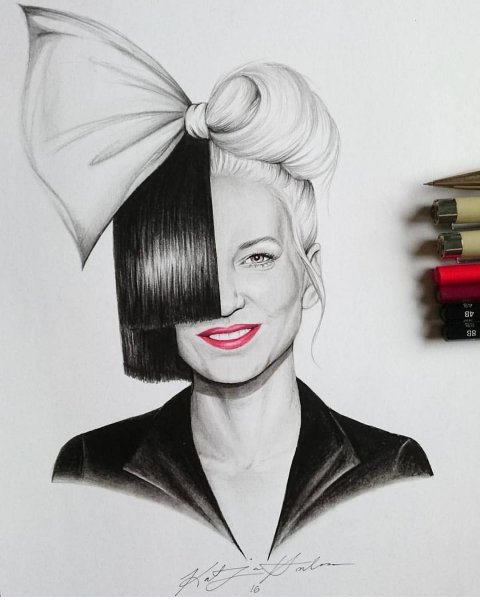 Sia мультяшная