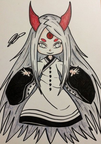 Кагуя Ооцуцуки тату