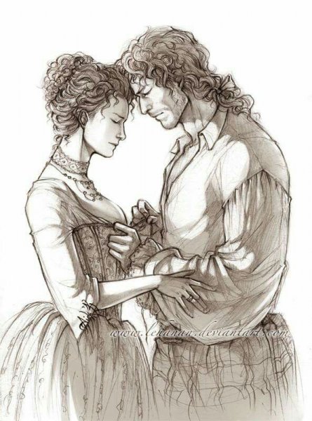 Клэр и Джейми арты