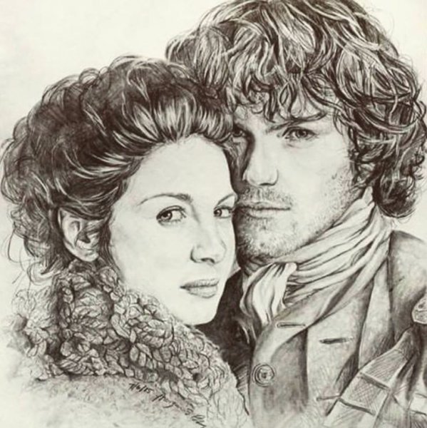 Джеймс Фрейзер Чужестранка рисунки