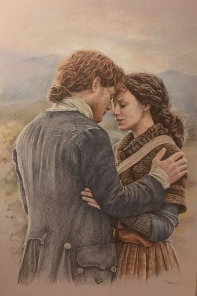 Клэр и Джейми арт