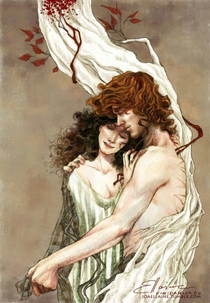 Клэр и Джейми арт