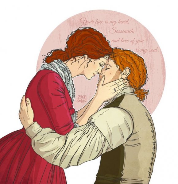 Чужестранка рисунки