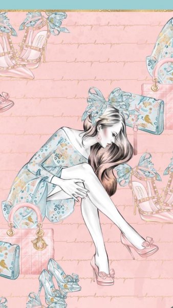 Картина красивые Девчачьи