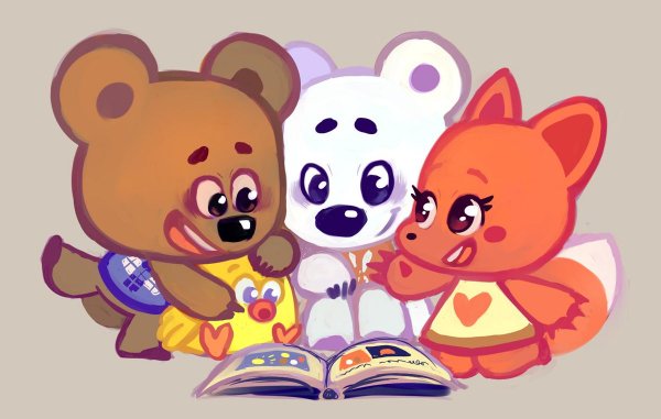 Мимимишки Кеша и тучка любовь