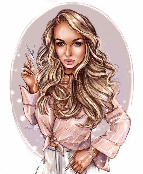 Рисунки девушек