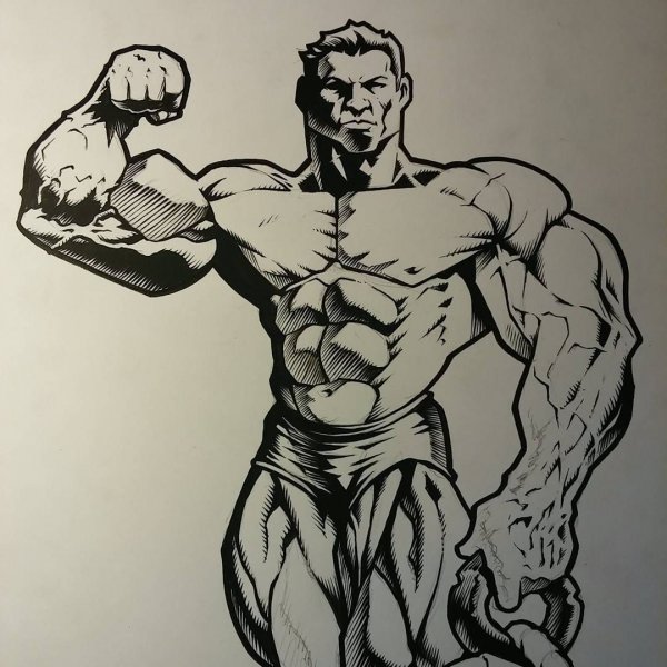 Качок рисунок