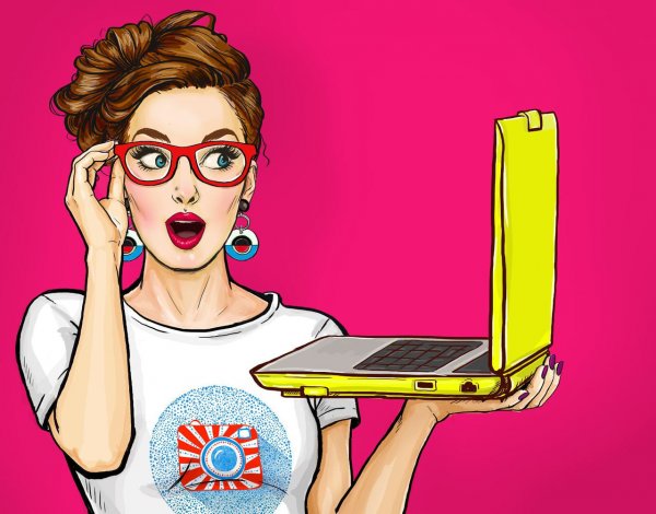 Рисовать девушку с телефоном