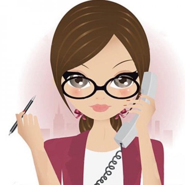 Секретарь мультяшный