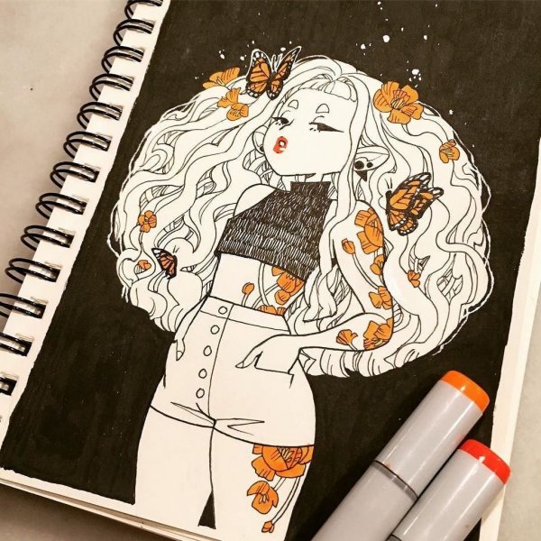 Рисунки для скетчбука