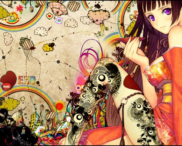 Разноцветье аниме