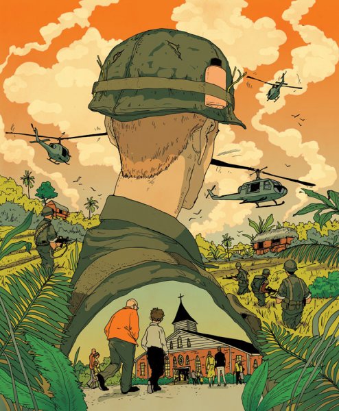 Война во Вьетнаме арт олдскул
