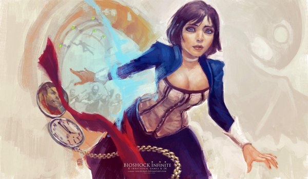 Elizabeth Bioshock Art