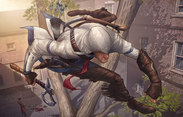 Ассасин Крид 3 Коннор и Авелина