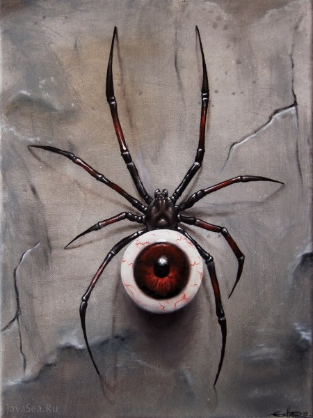 Паук арт