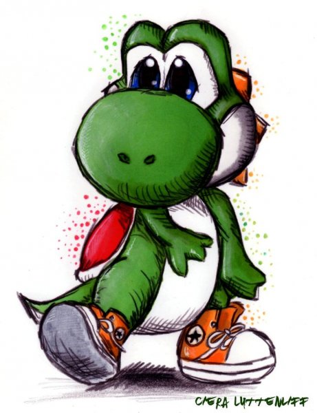 Йоши и Лана лягушки