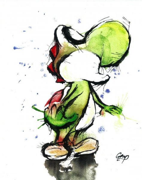 Смешные арты Йоши