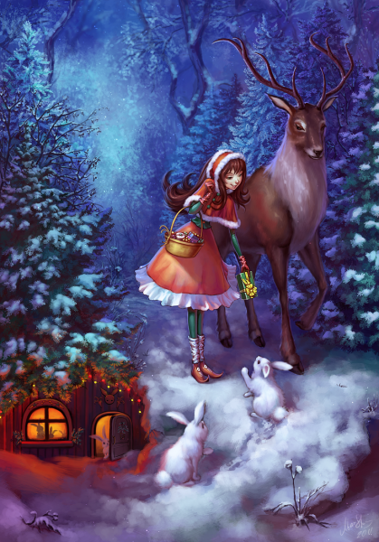 Новогодние арты