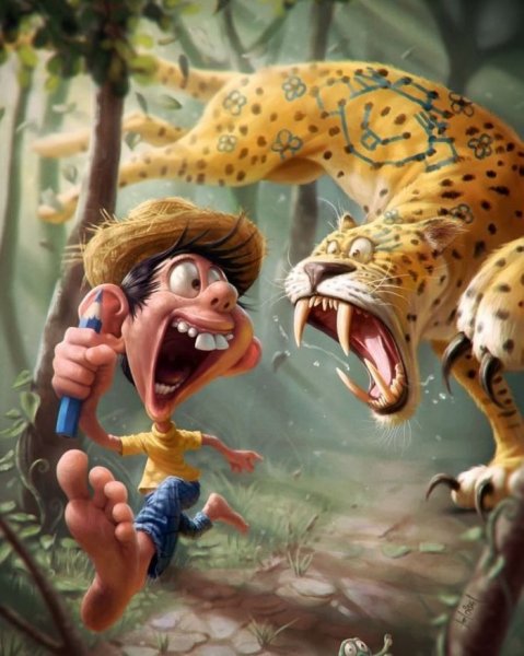 Художник Тиаго Хойсел