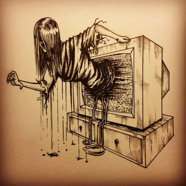 Художественные рисунки жуть