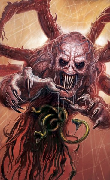 Демон зла арт