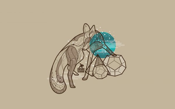 Минималистические рисунки животных