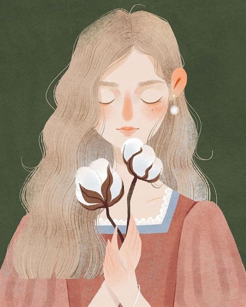 Девушка арт Эстетика