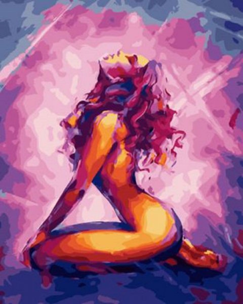 Женская фигура живопись