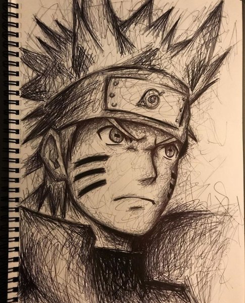 Срисовывать Наруто ибаруто