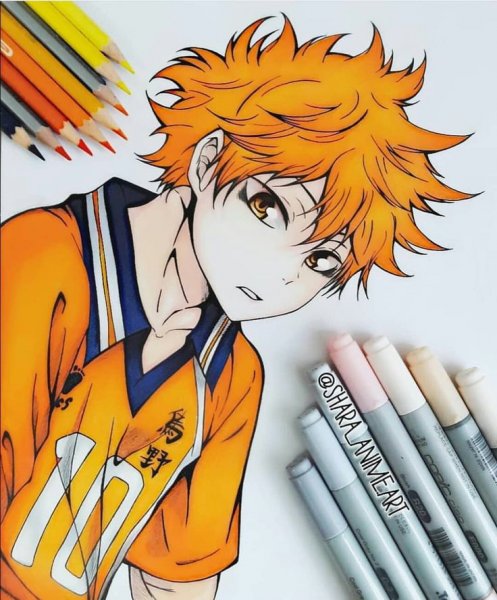 Хината шоё скетч