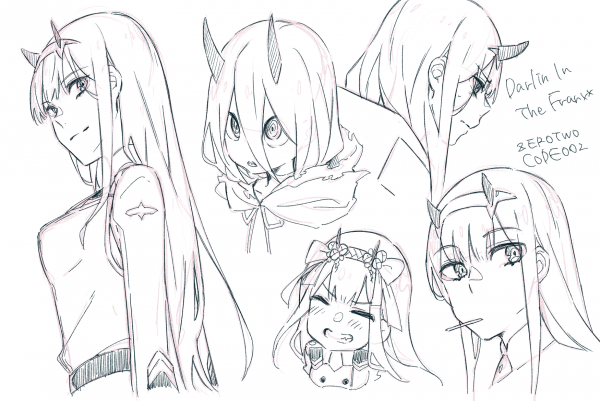 Скетчи аниме