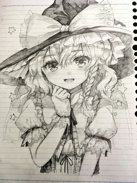 Графические рисунки аниме