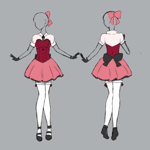 Аниме Наряды