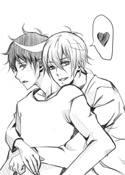 Яой Наброски