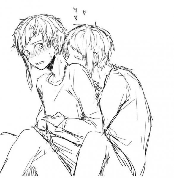 Ацуши яой Манга