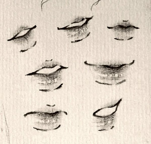 Стилистика рисования губ