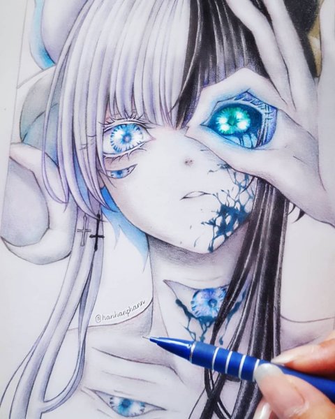 Клевые рисунки аниме