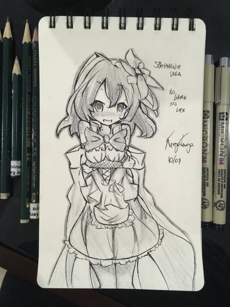 Скетчбук аниме