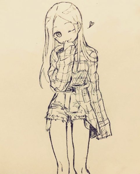 Наброски для рисования артов