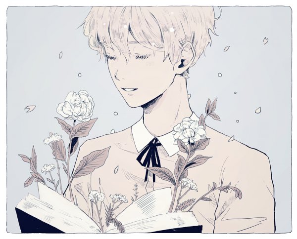 Белая Эстетика аниме