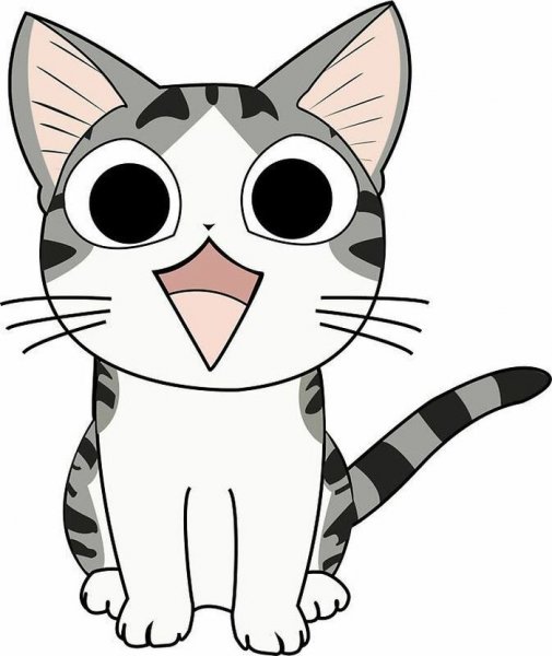 Аниме котик Чии