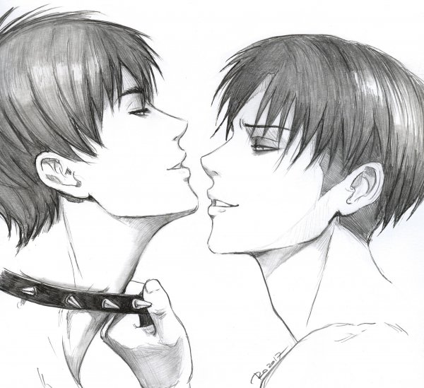 Рисунки Леви Аккермана и Эрена