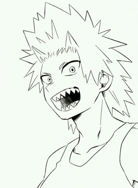 Киришима для срисовки