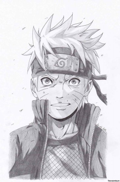 Масаси Кисимото рисует Наруто