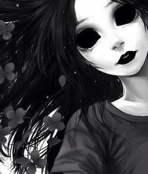 Депрессивный стиль рисования