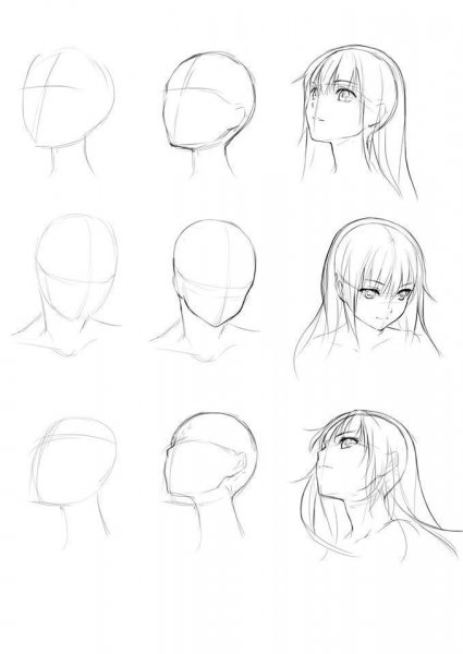 Уроки рисования аниме