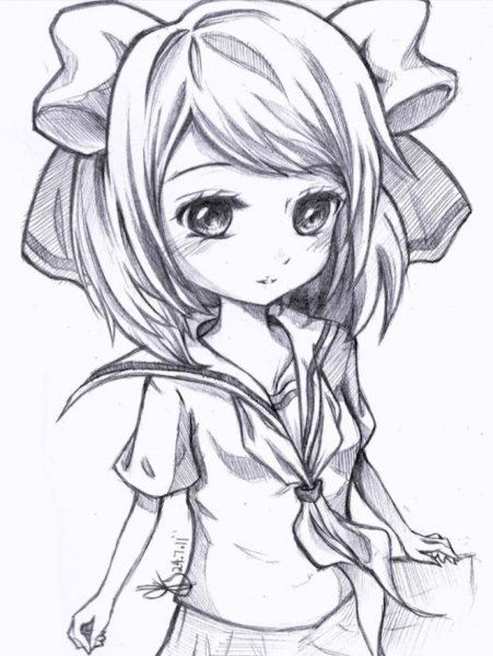 Аниме раскраски красивые