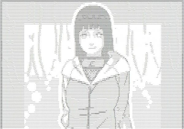 Рисунки из символов аниме